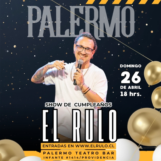 Palermo Teatro Bar - Santiago (26 Abr)
