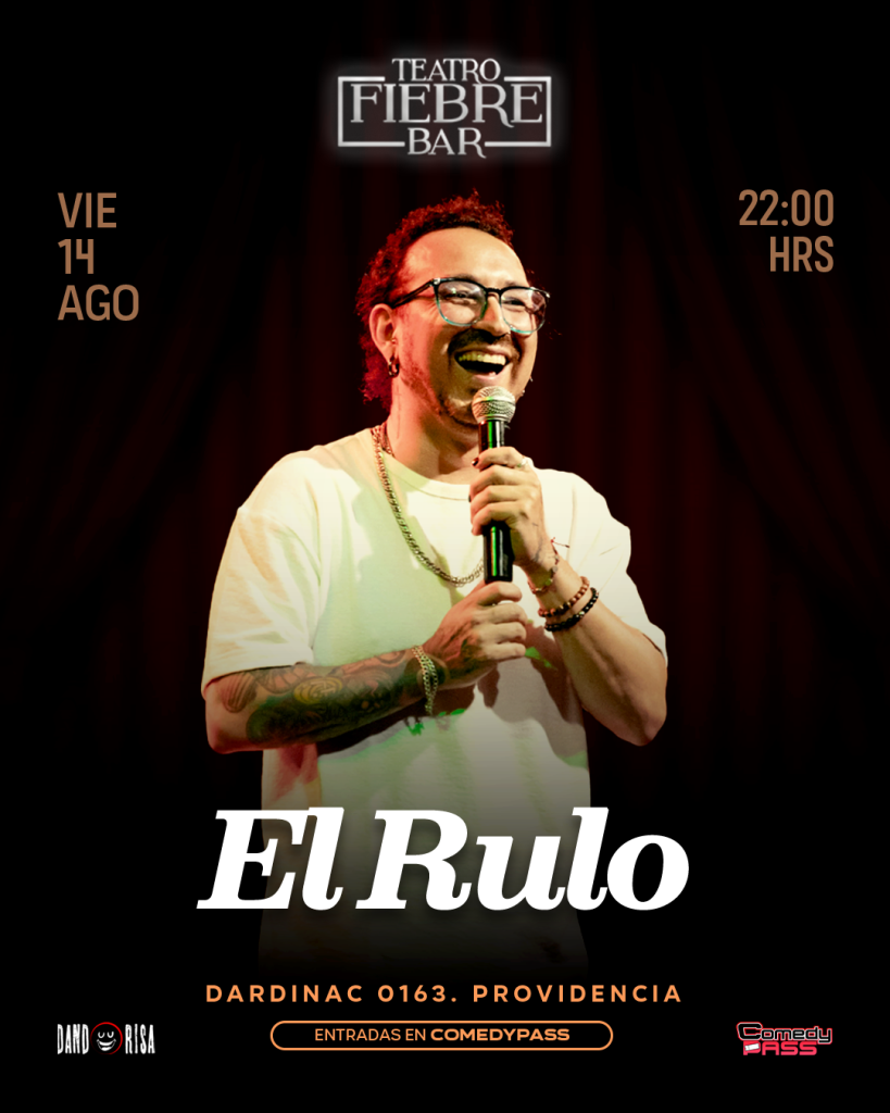 TEATRO FIEBRE – Providencia, Santiago (14/08/2026 22:00)