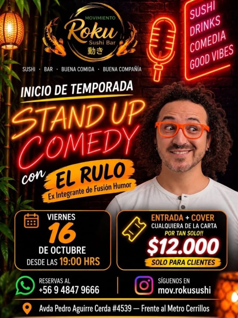 Movimiento Roku Sushi Bar - Santiago (16 Oct)